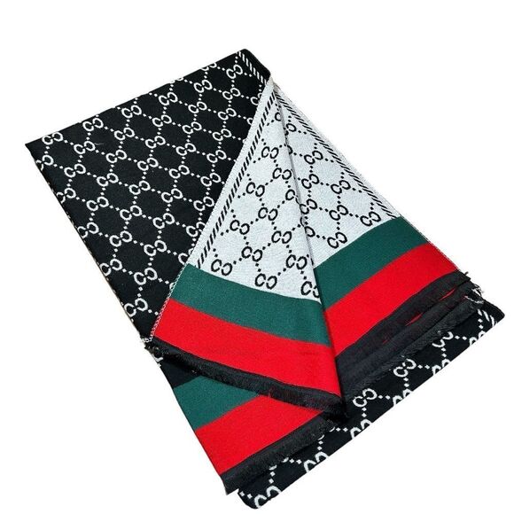 Vegan Cashmere Shawl Scarf / Wrap - Picture 6 of 8